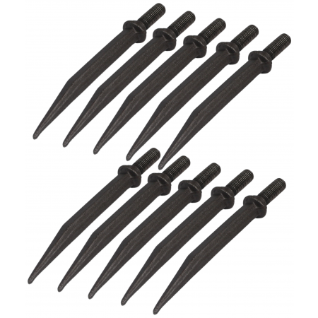 10x ZĄB BRONY POLOWEJ PROSTY 20x210 GWINT M20